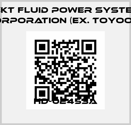 HD-02453A JTEKT FLUID POWER SYSTEMS CORPORATION (ex. Toyooki)