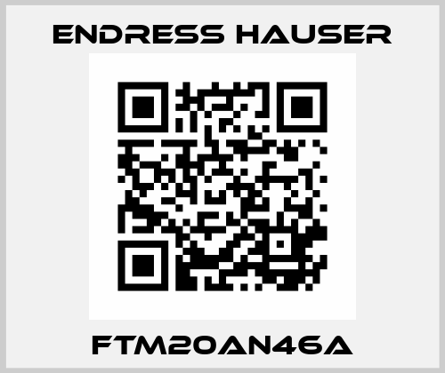 FTM20AN46A Endress Hauser