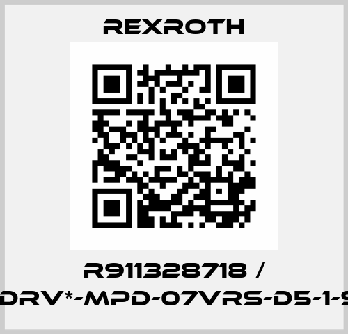 R911328718 / FWA-INDRV*-MPD-07VRS-D5-1-SRV-NN Rexroth