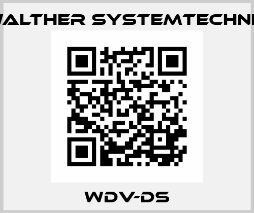 WDV-DS Walther Systemtechnik