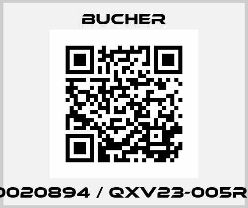 100020894 / QXV23-005R04 Bucher