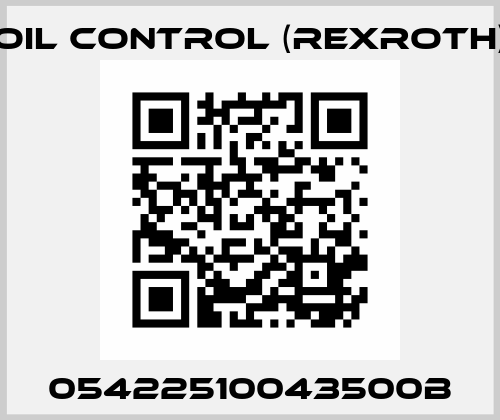 05422510043500B Oil Control (Rexroth)