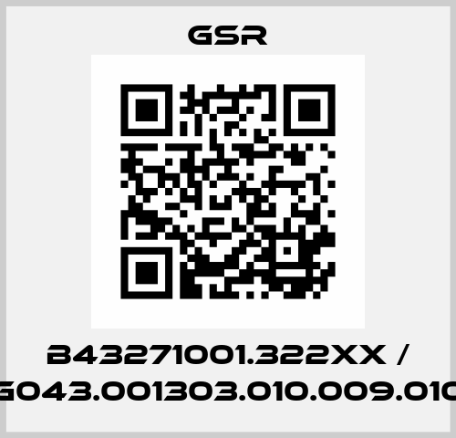 B43271001.322XX / G043.001303.010.009.010 GSR