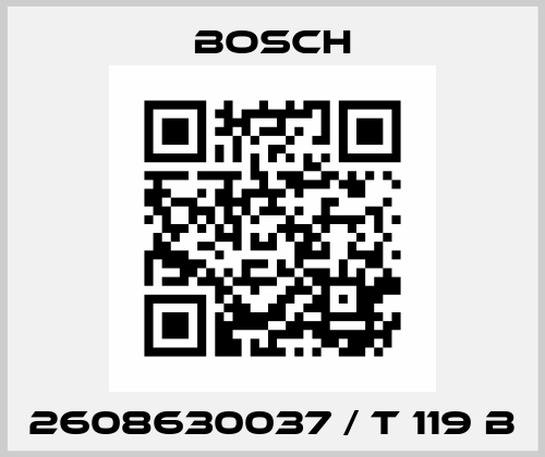 2608630037 / T 119 B Bosch