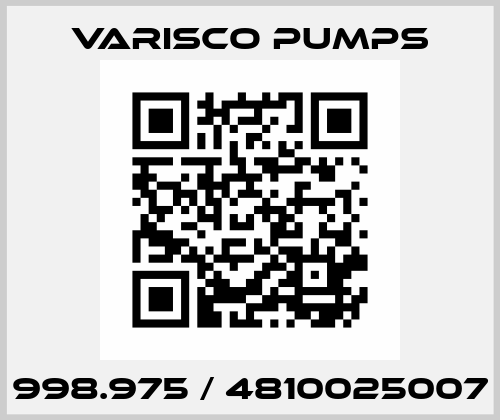 998.975 / 4810025007 Varisco pumps