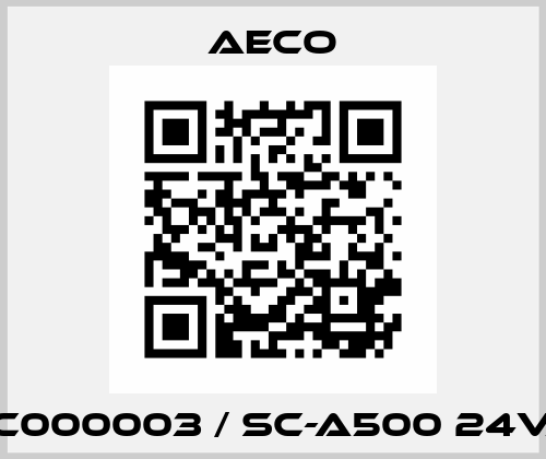 CLC000003 / SC-A500 24Vac Aeco