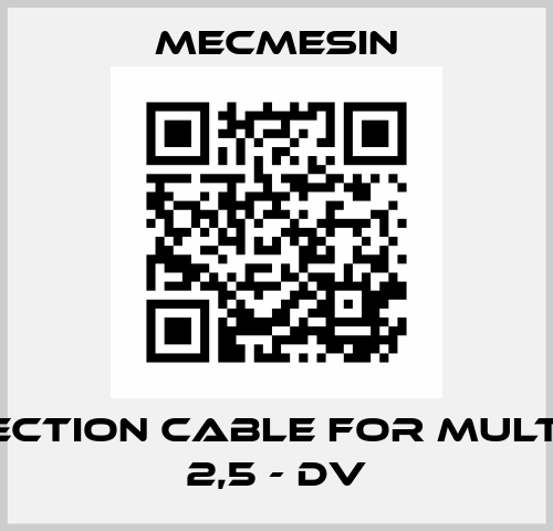connection cable for MultiTest 2,5 - dV Mecmesin