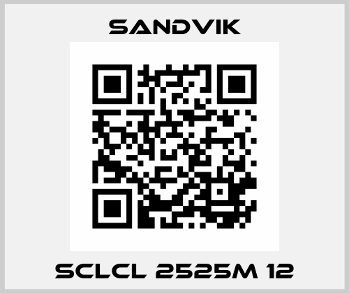SCLCL 2525M 12 Sandvik