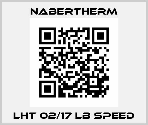 LHT 02/17 LB Speed Nabertherm