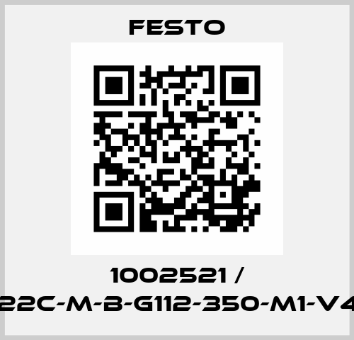 1002521 / VZXF-L-M22C-M-B-G112-350-M1-V4V4T-50-6 Festo