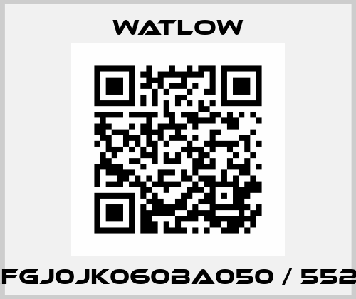 RFGJ0JK060BA050 / 5525 Watlow