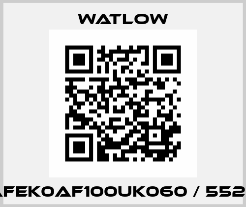 AFEK0AF100UK060 / 5529 Watlow