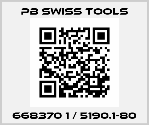 668370 1 / 5190.1-80 PB Swiss Tools