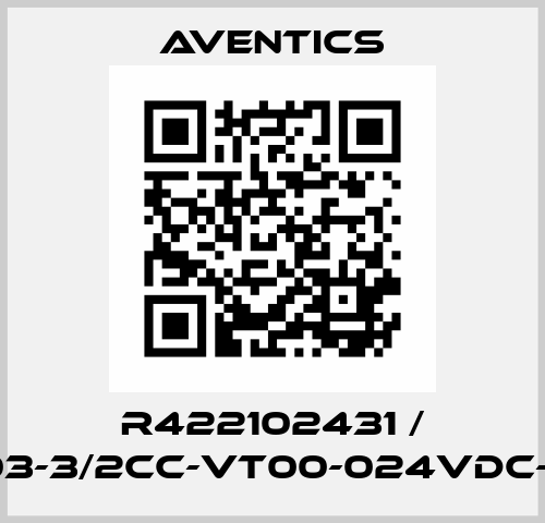 R422102431 / AV03-3/2CC-VT00-024VDC-NLC Aventics