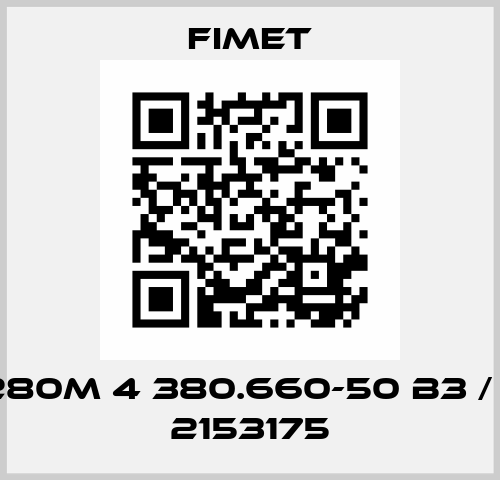 M 280M 4 380.660-50 B3 / PN: 2153175 Fimet