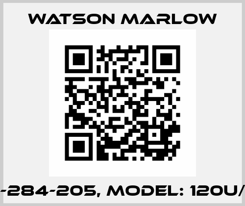 14-284-205, model: 120U/D1 Watson Marlow