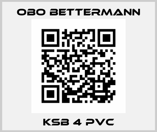 KSB 4 PVC OBO Bettermann