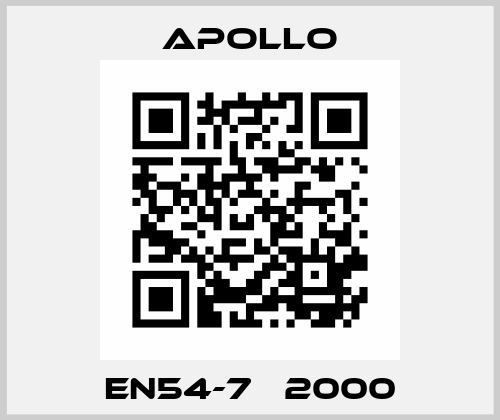 en54-7   2000 Apollo