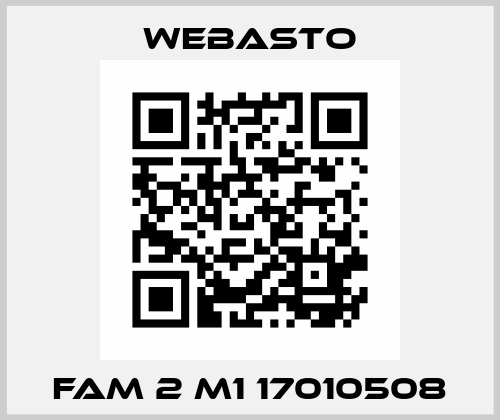 FAM 2 M1 17010508 Webasto
