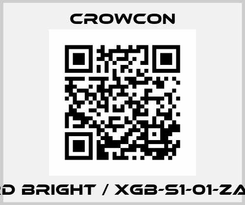 XGard Bright / XGB-S1-01-ZA-R-FD Crowcon
