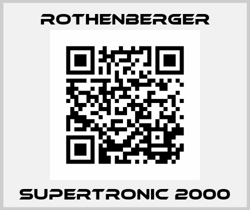 Supertronic 2000 Rothenberger