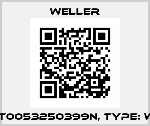 P/N: T0053250399N, Type: WS 81 Weller
