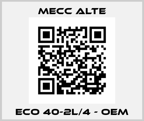 ECO 40-2L/4 - OEM Mecc Alte