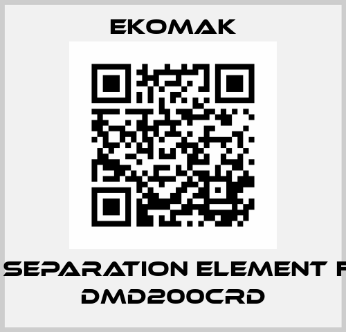 oil separation element for DMD200CRD Ekomak