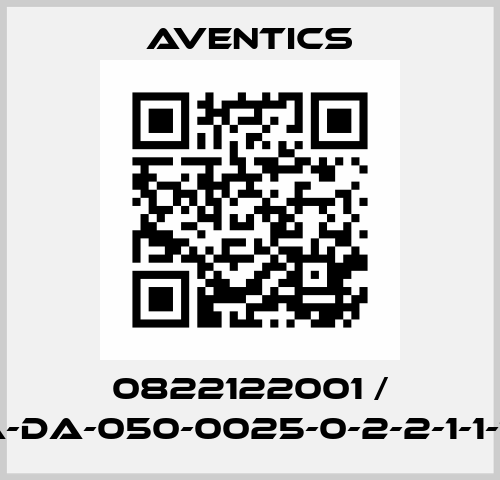 0822122001 / PRA-DA-050-0025-0-2-2-1-1-1-BA Aventics