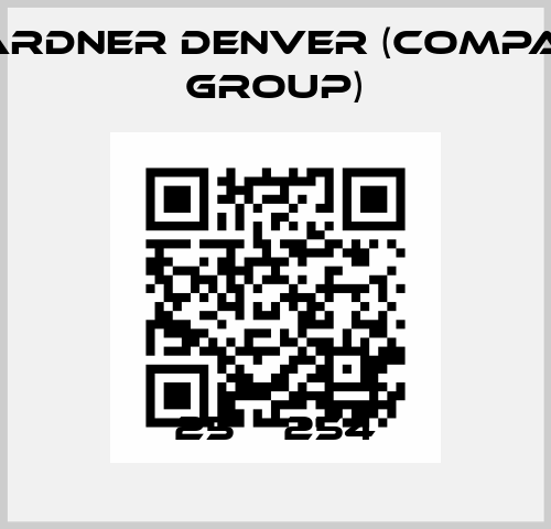 25ВС254 Gardner Denver (Compair Group)