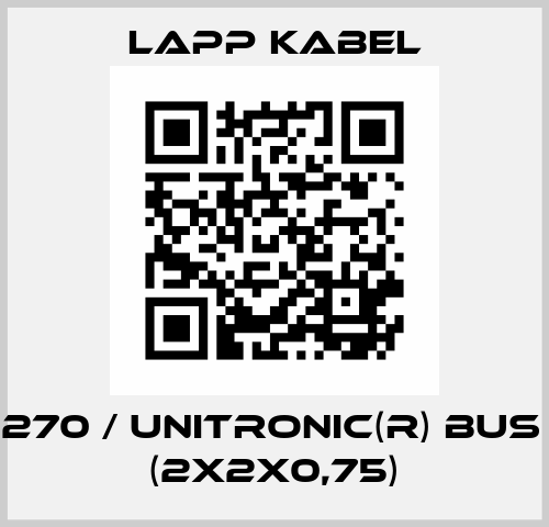 2170270 / UNITRONIC(R) BUS CAN (2X2X0,75) Lapp Kabel