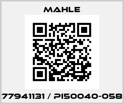 77941131 / PI50040-058 MAHLE
