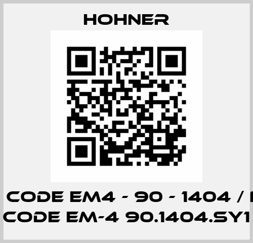 Old code EM4 - 90 - 1404 / new code EM-4 90.1404.SY1 Hohner