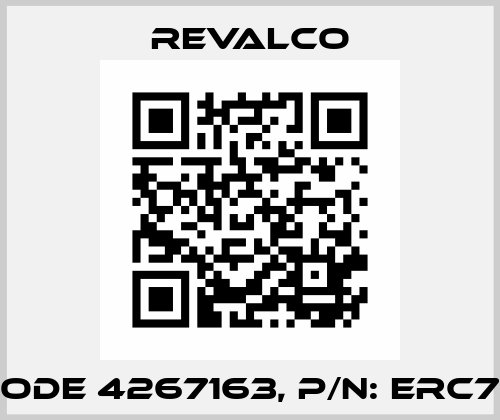 Code 4267163, P/N: ERC72 Revalco