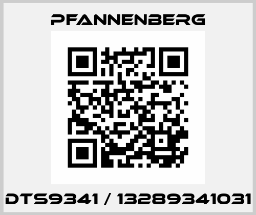 DTS9341 / 13289341031 Pfannenberg