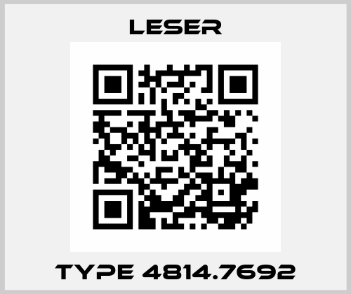 Type 4814.7692 Leser