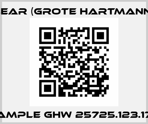 Sample GHW 25725.123.179 Lear (Grote Hartmann)