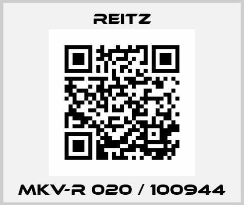MKV-R 020 / 100944 Reitz