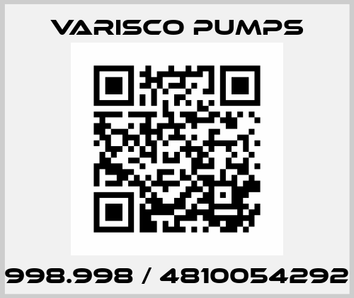 998.998 / 4810054292 Varisco pumps