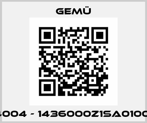 88254004 - 1436000Z1SA010001030 Gemü