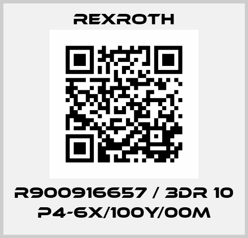 R900916657 / 3DR 10 P4-6X/100Y/00M Rexroth