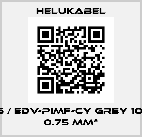 43536 / EDV-PiMF-CY grey 10 x 2 x 0.75 mm² Helukabel