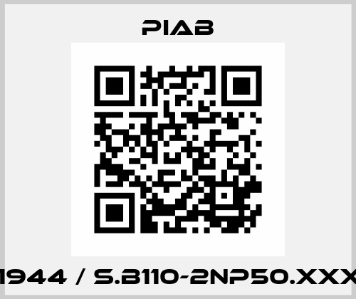 0101944 / S.B110-2NP50.XXX.02 Piab