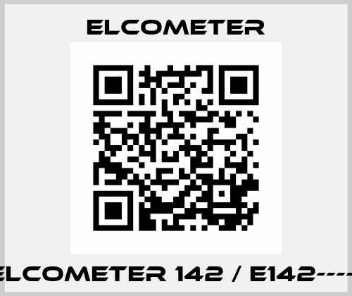 Elcometer 142 / E142----1 Elcometer