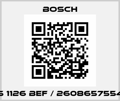 S 1126 BEF / 2608657554 Bosch