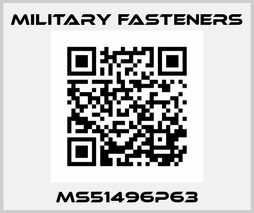 MS51496P63 Military fasteners