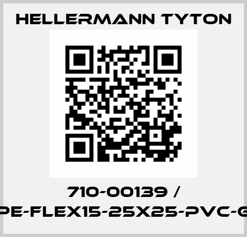 710-00139 / HTAPE-FLEX15-25x25-PVC-GNYE Hellermann Tyton