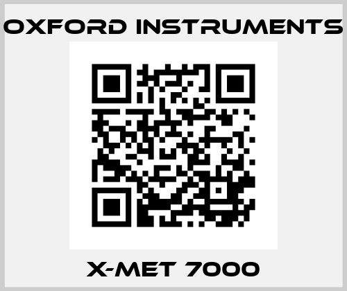 X-MET 7000 Oxford Instruments