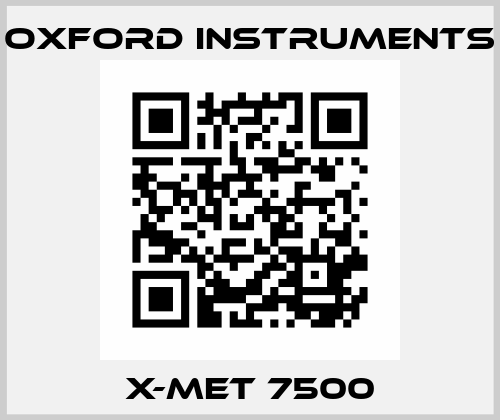 X-MET 7500 Oxford Instruments
