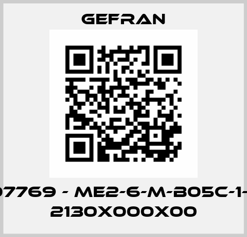 F007769 - ME2-6-M-B05C-1-4-D 2130X000X00 Gefran